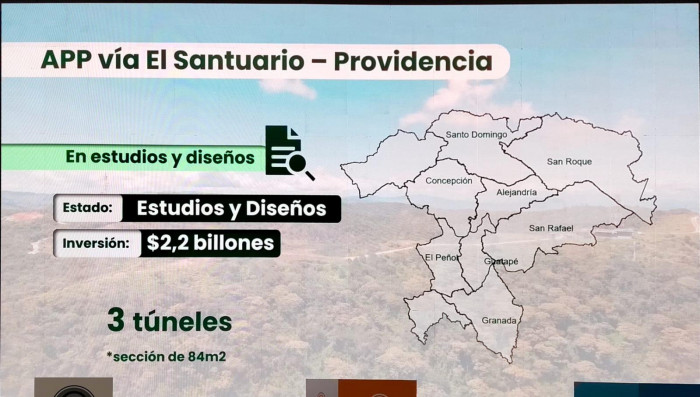 Relevante | Antioquia lanzará licitaciones viales y de trenes por más de $4 billones: Estas son las megaobras Proyecto vial Santuario, Antioquia, licitación billonaria, publicado por Valora Analitik