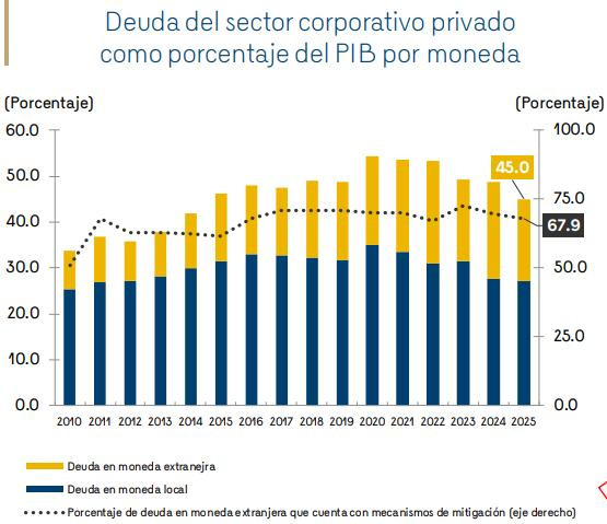 Sistema financiero colombiano se desacelera aunque mantiene su solidez; BanRep advierte desafíos Sistema financiero colombiano: deuda de las empresas