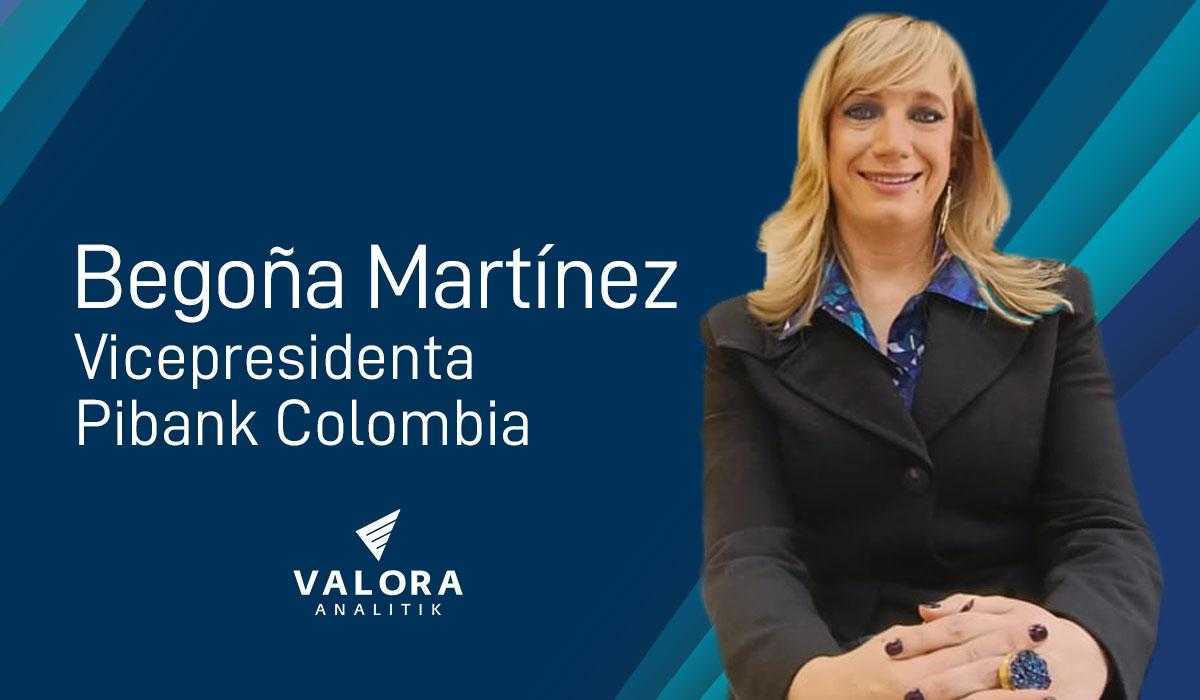 Begoña Martínez, vicepresidenta de Pibank Colombia