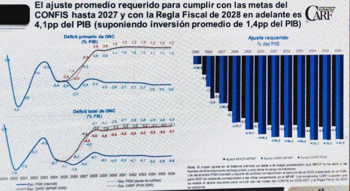 Presidenta del CARF: Colombia no cumplirá metas fiscales y deuda seguirá en máximos históricos