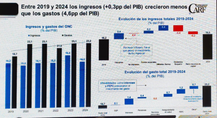 Presidenta del CARF: Colombia no cumplirá metas fiscales y deuda seguirá en máximos históricos