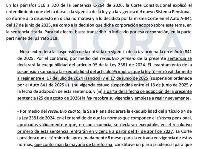 Primicia | BanRep señala contradicciones de la Corte en fallo que avaló parte de la reforma pensional; pide aclaración Primicia | BanRep señala contradicciones de la Corte en fallo que avaló parte de la reforma pensional; pide aclaración
