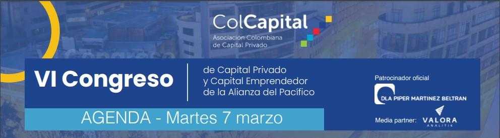 Agenda Congreso Colcapital 2023 en Bogotá