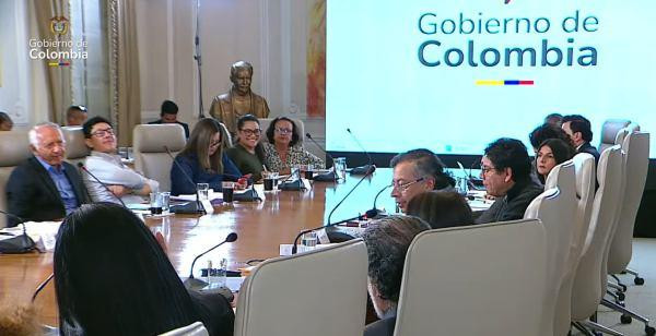 Hay movimientos en el gabinete de Petro a menos de un mes de terminar su mandato Consejo de Ministros del Gobierno Petro. Foto: Presidencia