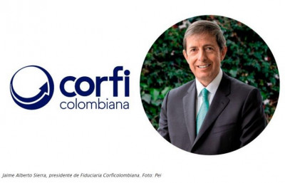 Jaime Sierra, saliente presidente de Fiduciaria Corficolombiana
