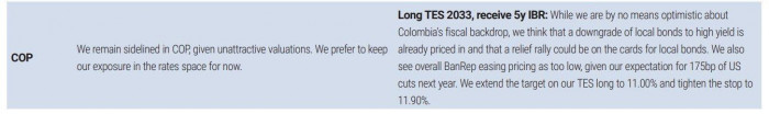 Morgan Stanley lanza informe con las oportunidades de inversión que ve en Colombia