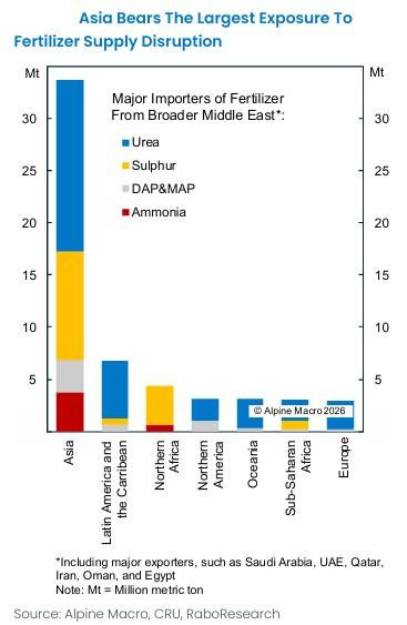 Guerra en Irán amenaza la seguridad alimentaria global por falta de fertilizantes Guerra en Irán y su impacto en los fertilizantes