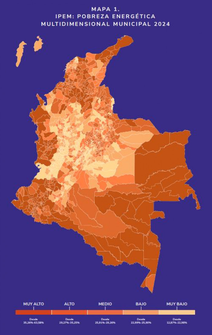 Amazonas, Guainía y Putumayo son los departamentos con los mayores índices de pobreza energética Amazonas, Guainía y Putumayo son los departamentos con los mayores índices de pobreza energética