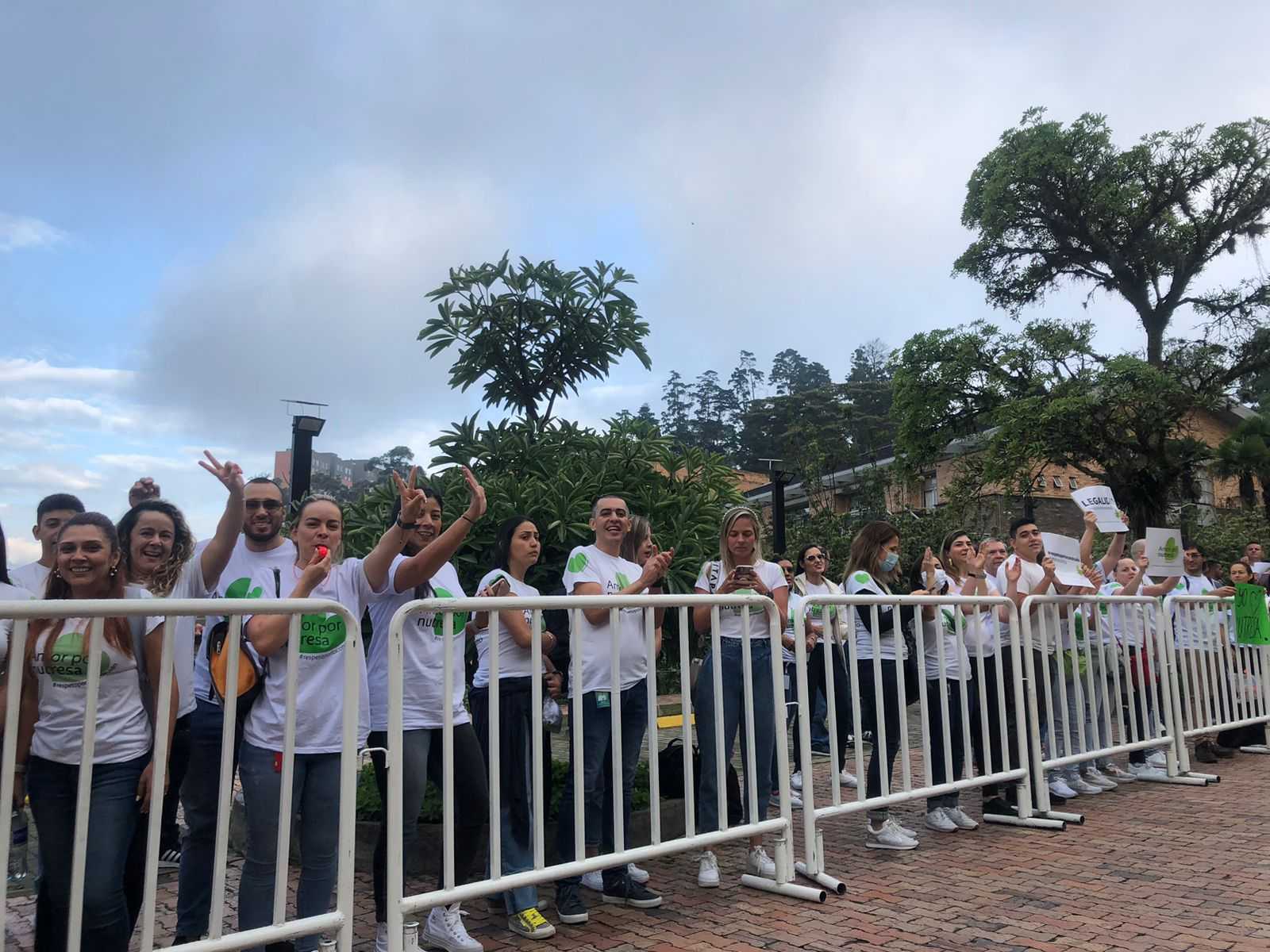 Nutresa autoriza a representantes votar en asambleas de Argos y Sura; Gilinski no llegaron a reunión Manifestaciones Nutresa
