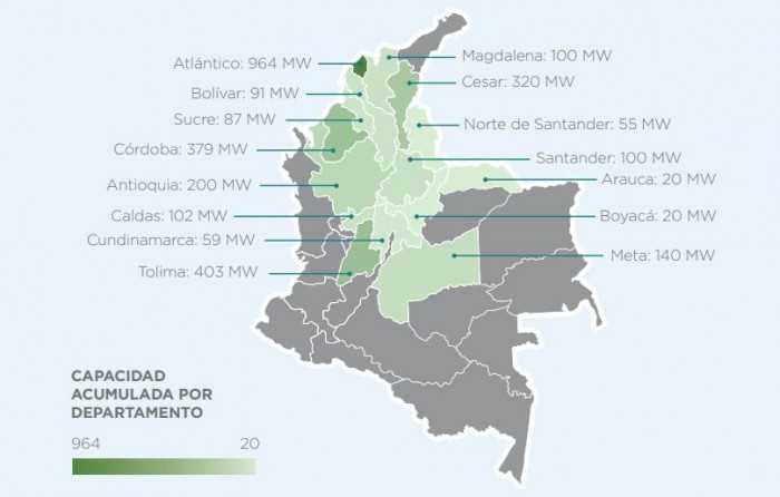 El 9% de capacidad de generación en Colombia será de energías renovables en 2024