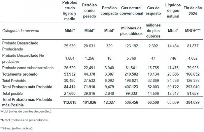 Gran Tierra Energy tuvo una sólida reposición de reservas y niveles en 2024