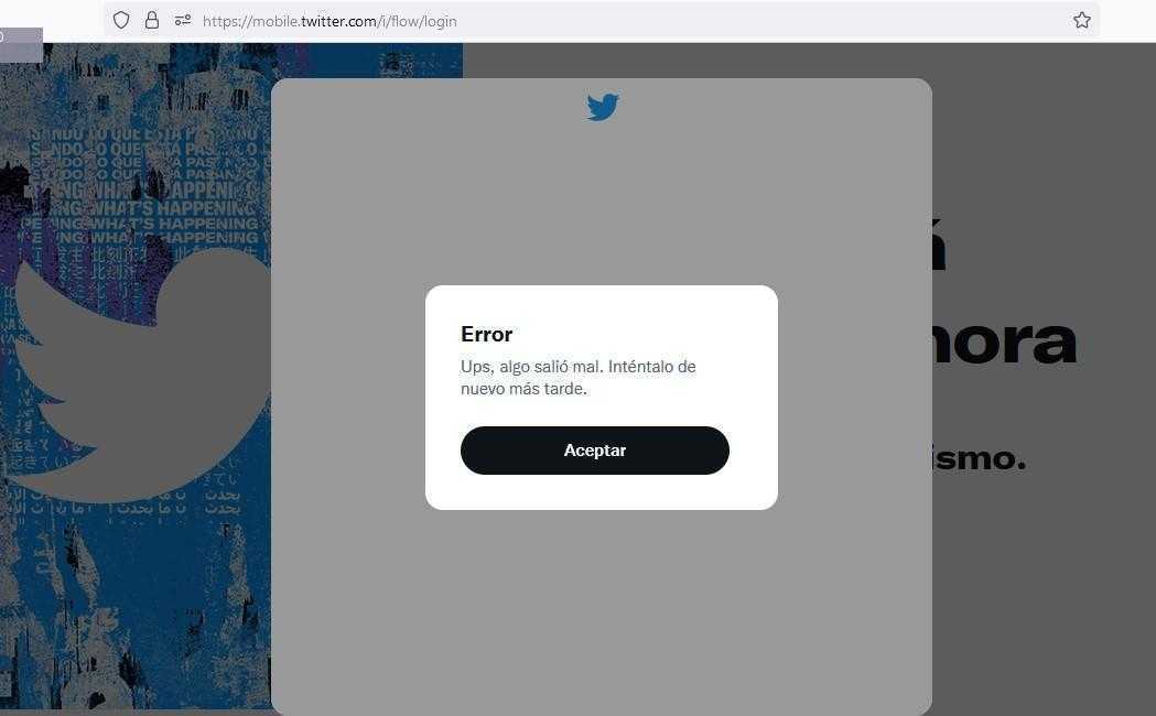Twitter caído: usuarios reportan fallas de operación