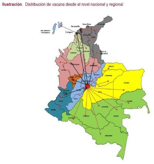 mapa colombia vacuna covid 19 2021
