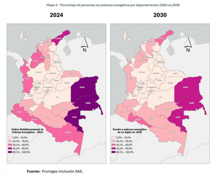 Vaupés, Vichada y Guainía son las zonas con los mayores índices de pobreza energética en Colombia